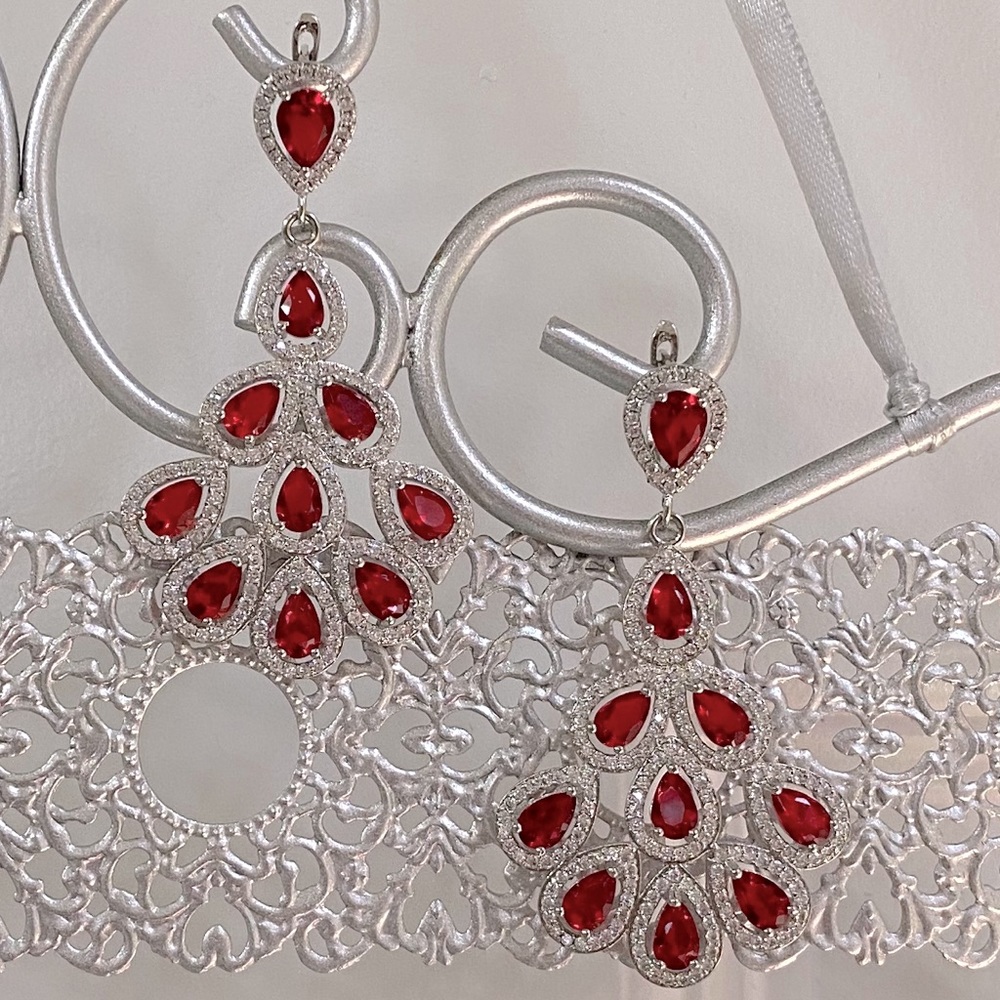 Luxury Ruby Earrings